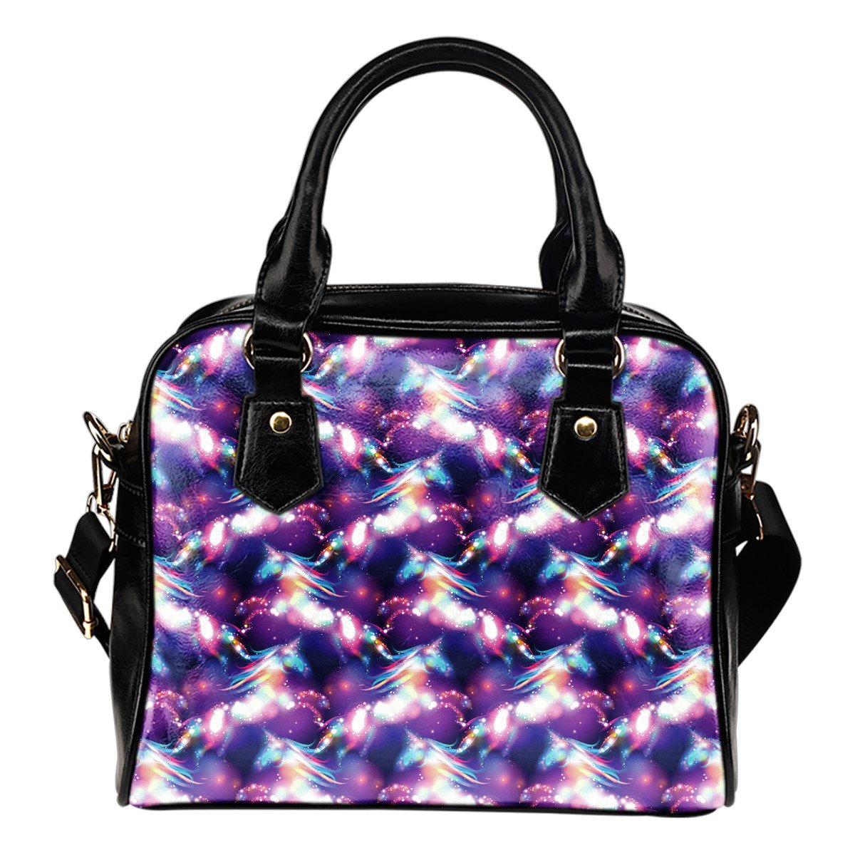 Unicorn Dream Leather Shoulder Handbag