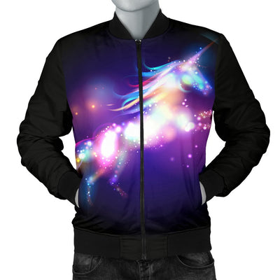 Unicorn Dream Men Casual Bomber Jacket