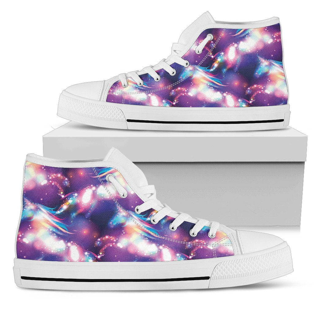 Unicorn Dream Men High Top Shoes