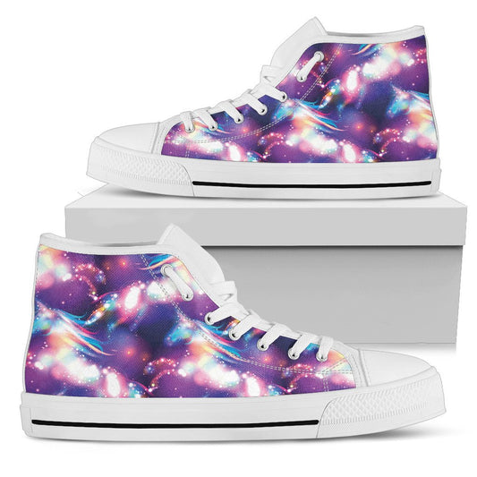 Unicorn Dream Men High Top Shoes