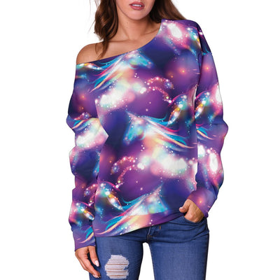 Unicorn Dream Off Shoulder Sweatshirt