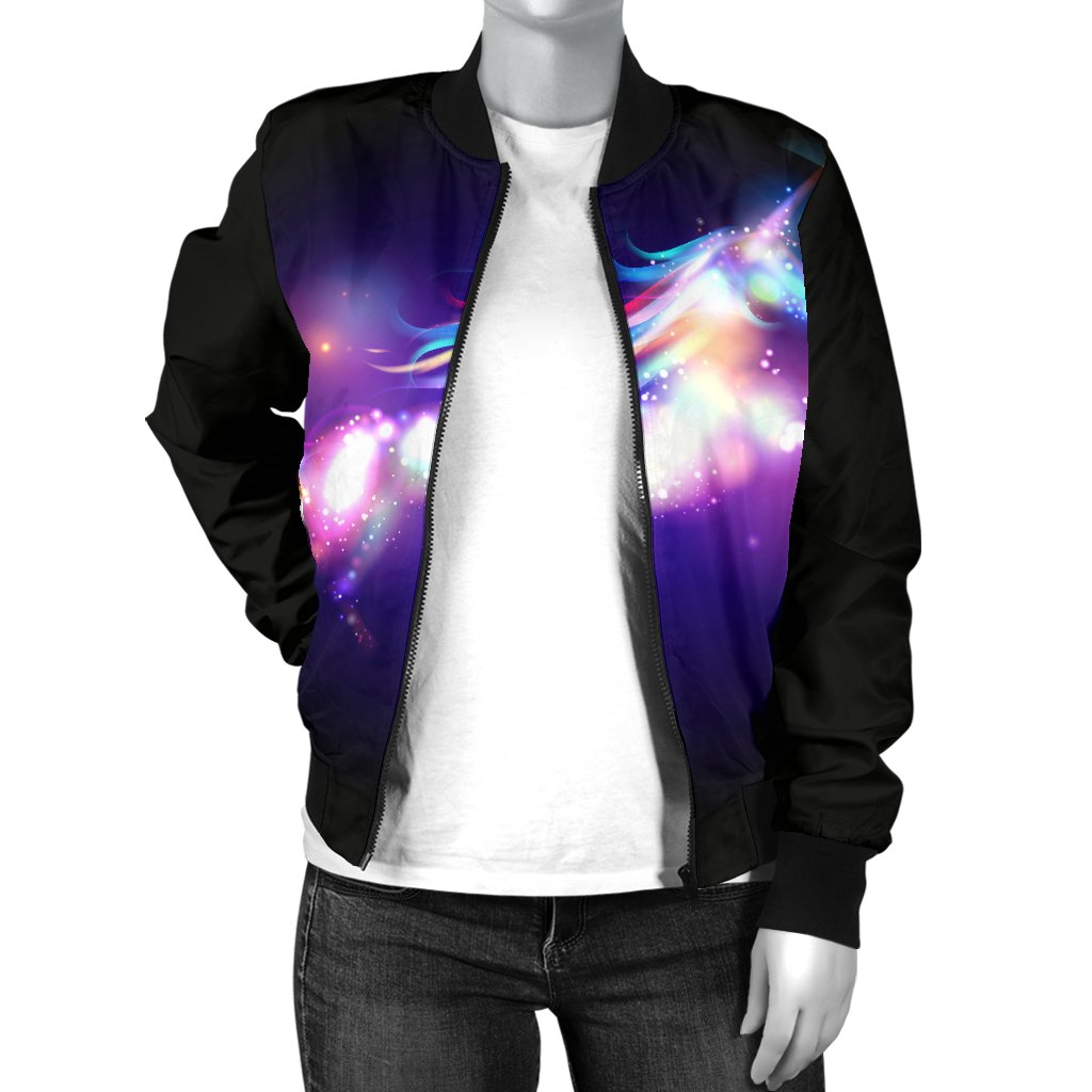 Unicorn Dream Women Casual Bomber Jacket