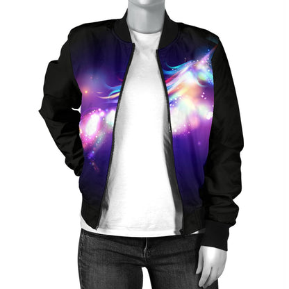 Unicorn Dream Women Casual Bomber Jacket