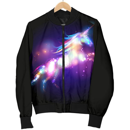 Unicorn Dream Women Casual Bomber Jacket