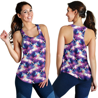 Unicorn Dream Women Racerback Tank Top