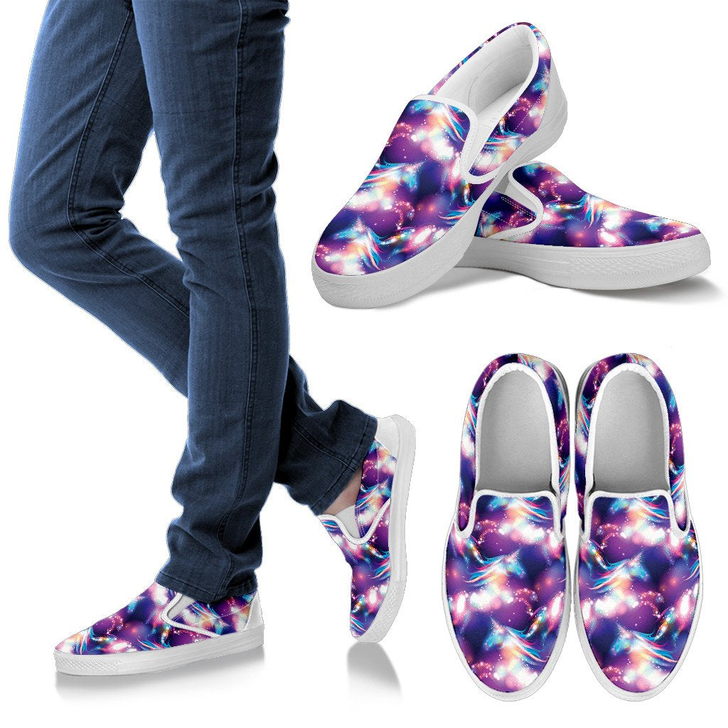 Unicorn Dream Women Slip On Shoes