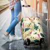 Unicorn in Floral Luggage Cover Protector
