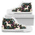 Unicorn in Floral Women High Top Canvas Shoes