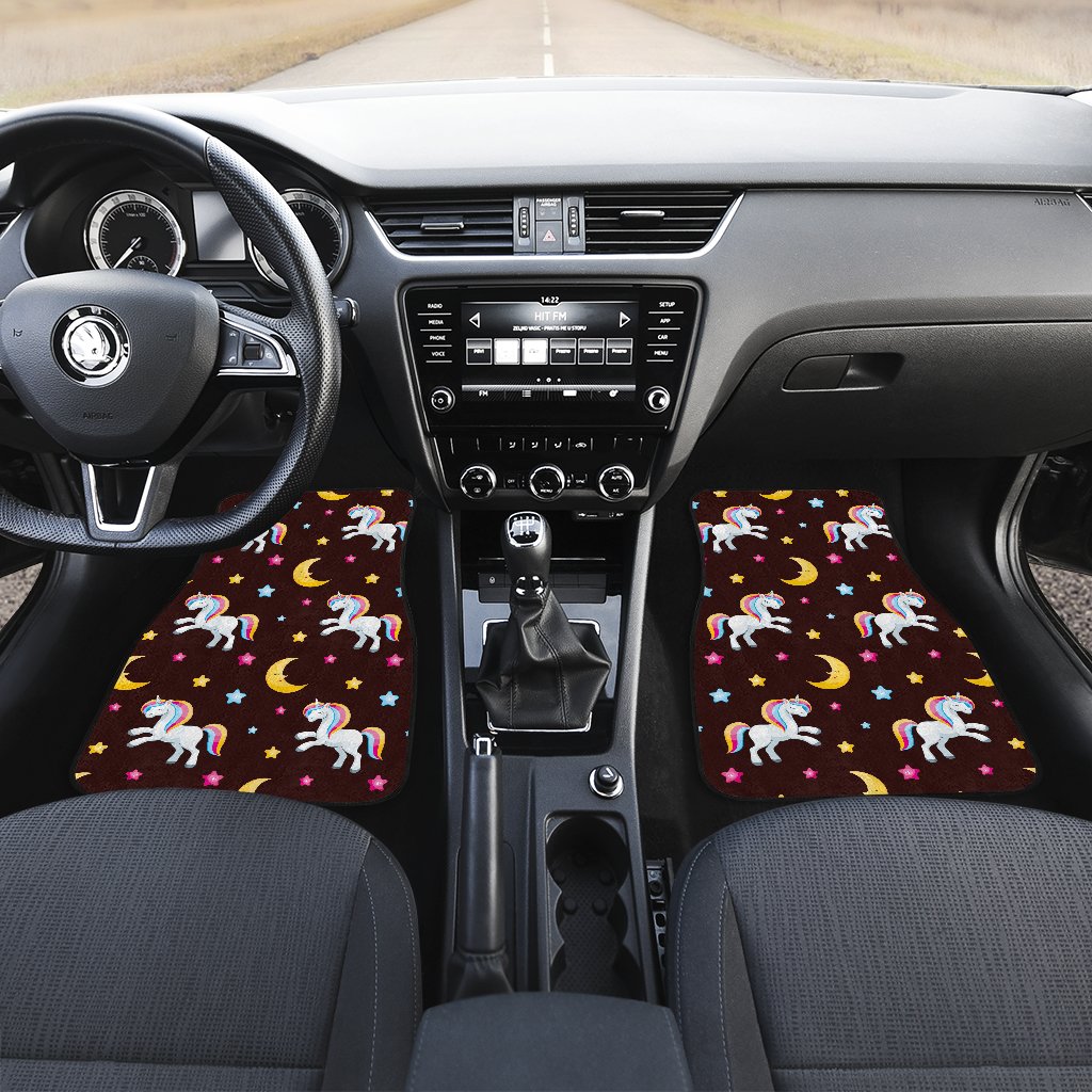 Unicorn Moon Star Car Floor Mats