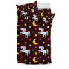 Unicorn Moon Star Duvet Cover Bedding Set