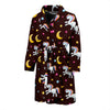 Unicorn Moon Star Men Bath Robe