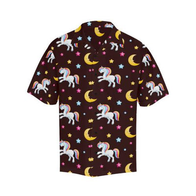 Unicorn Moon Star Men Hawaiian Shirt