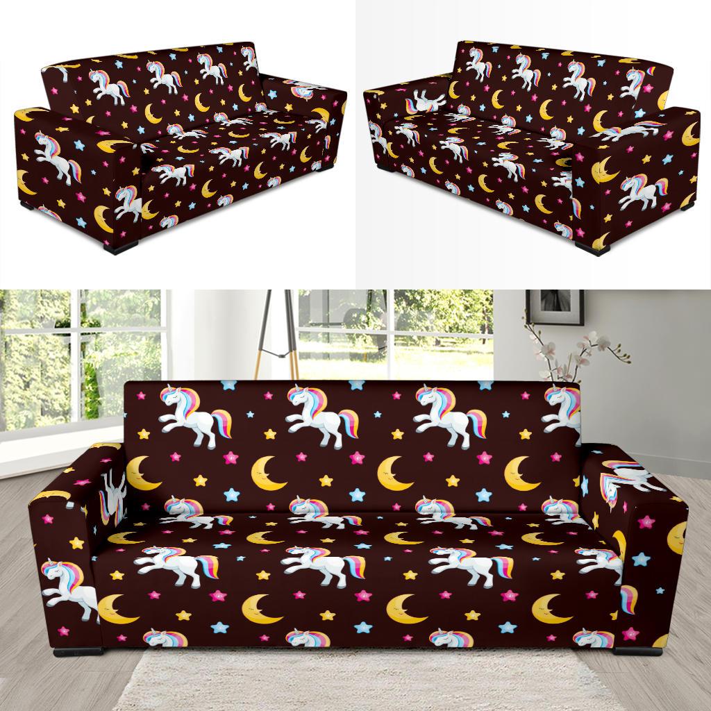 Unicorn Moon Star Sofa Slipcover-JORJUNE.COM