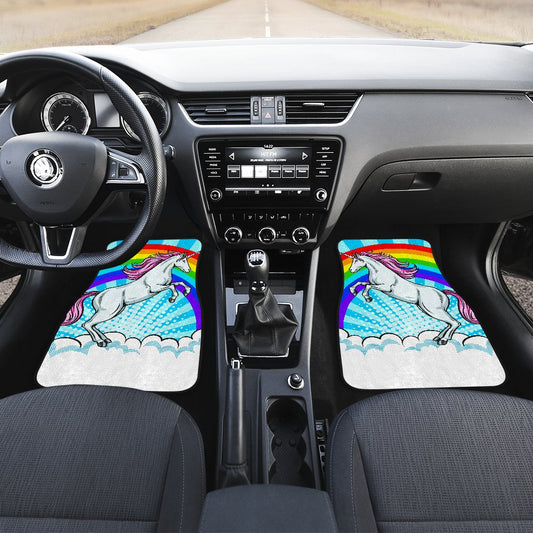 Unicorn Rainbow Car Floor Mats