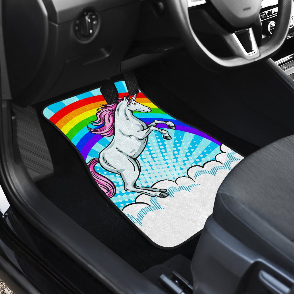 Unicorn Rainbow Car Floor Mats