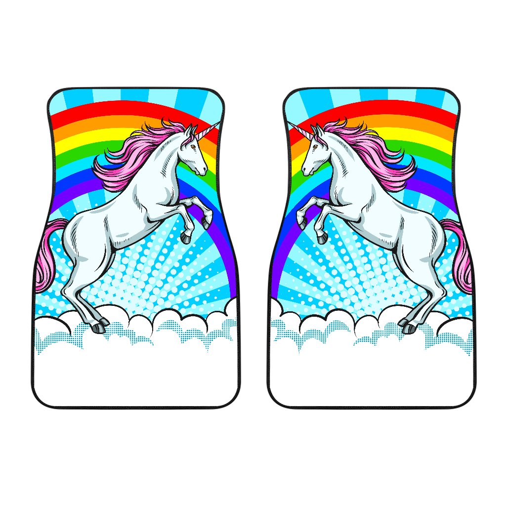 Unicorn Rainbow Car Floor Mats