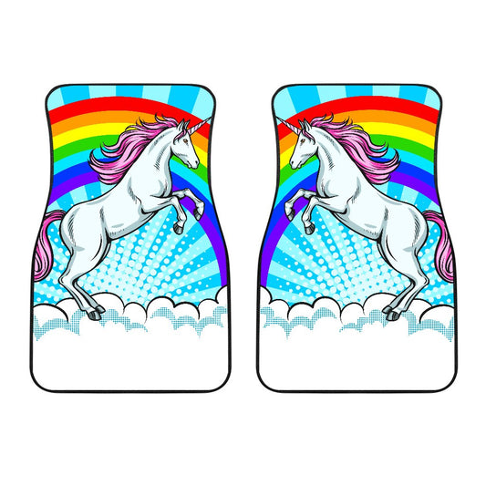 Unicorn Rainbow Car Floor Mats