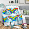 Unicorn Rainbow Fleece Blanket