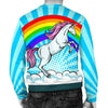 Unicorn Rainbow Men Crewneck Sweatshirt