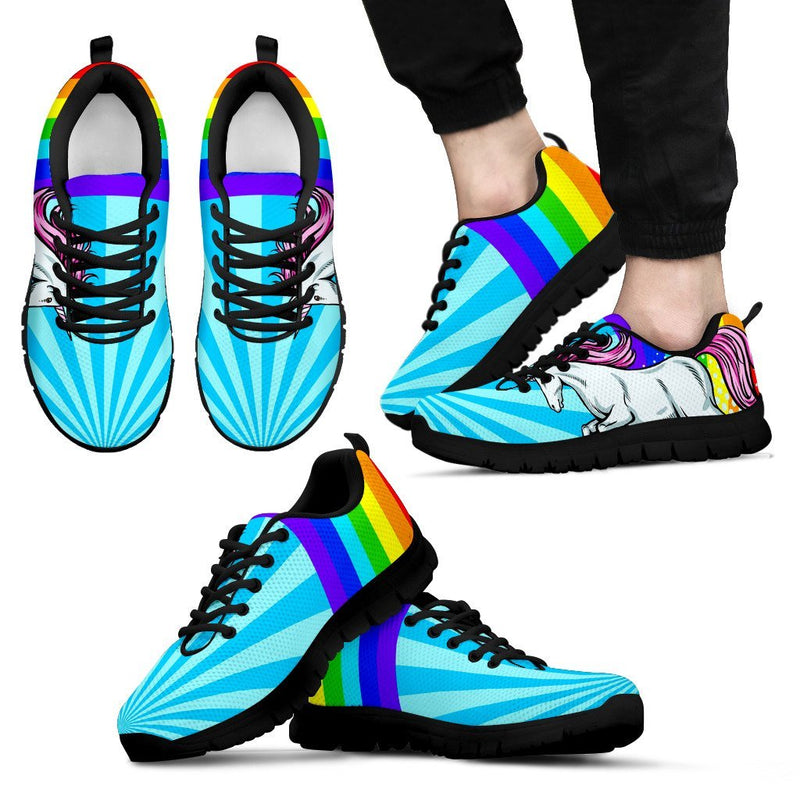 Unicorn Rainbow Men Sneakers