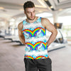 Unicorn Rainbow Men Tank Top