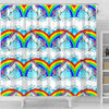 Unicorn Rainbow Shower Curtain