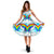 Unicorn Rainbow Sleeveless Mini Dress