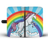 Unicorn Rainbow Wallet Phone Case