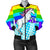 Unicorn Rainbow Women Casual Bomber Jacket