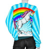 Unicorn Rainbow Women Crewneck Sweatshirt