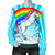 Unicorn Rainbow Women Crewneck Sweatshirt