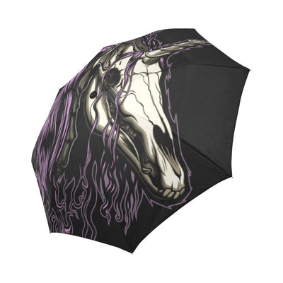 Unicorn Skull head Automatic Foldable Umbrella