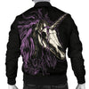 Unicorn Skull Head Men Casual Bomber Jacket