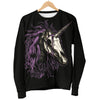 Unicorn Skull Head Men Crewneck Sweatshirt