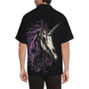 Unicorn Skull head Men Hawaiian Shirt