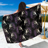 Unicorn Skull Head Sarong Pareo Wrap