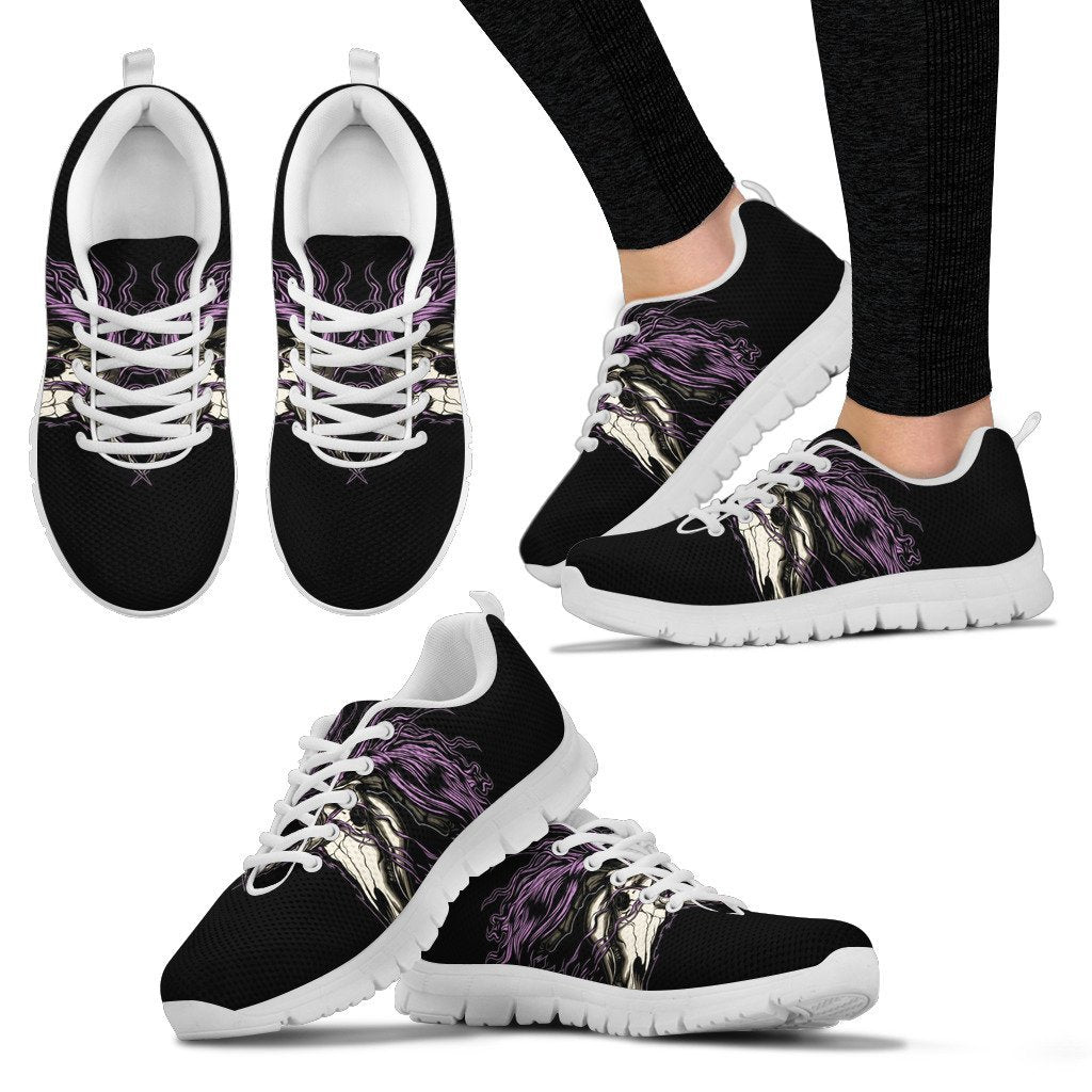 Unicorn Skull head Women Sneakers