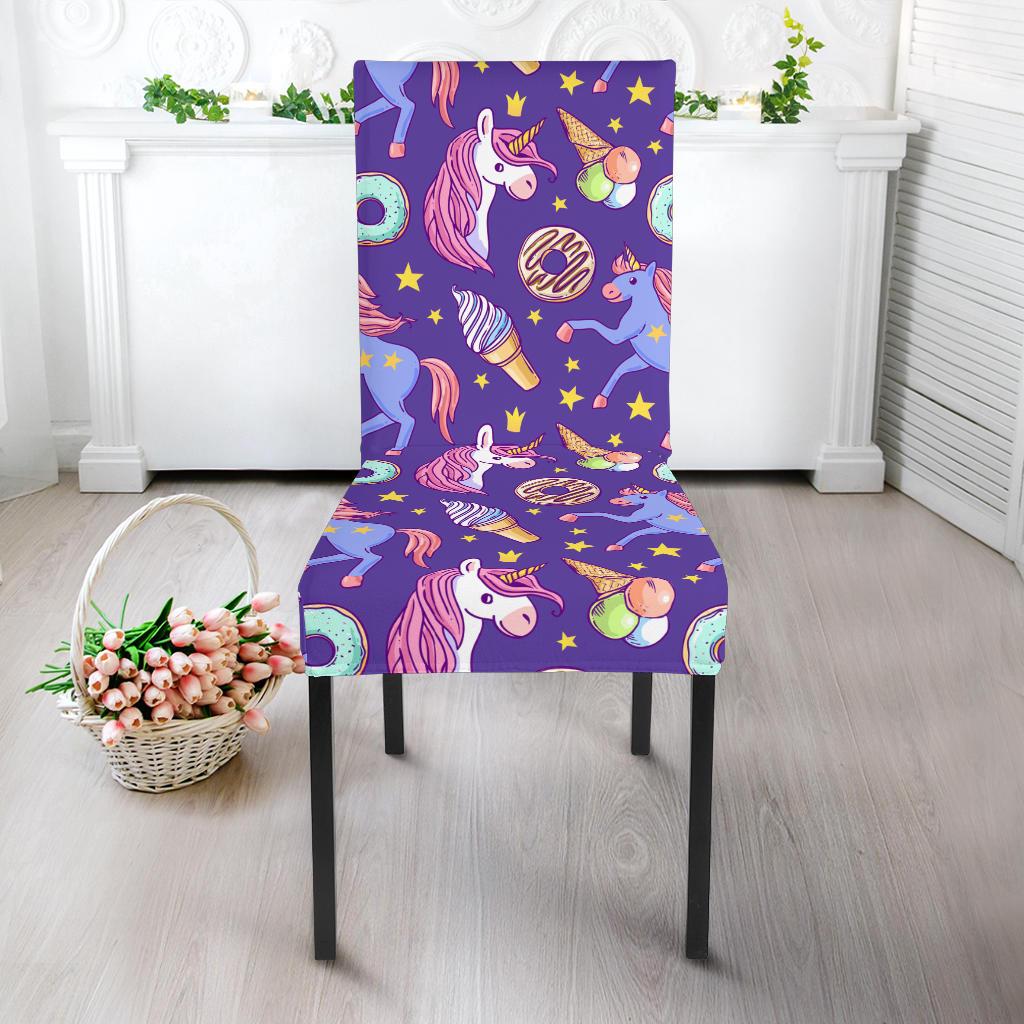 Unicorn Sweety Dining Chair Slipcover-JORJUNE.COM