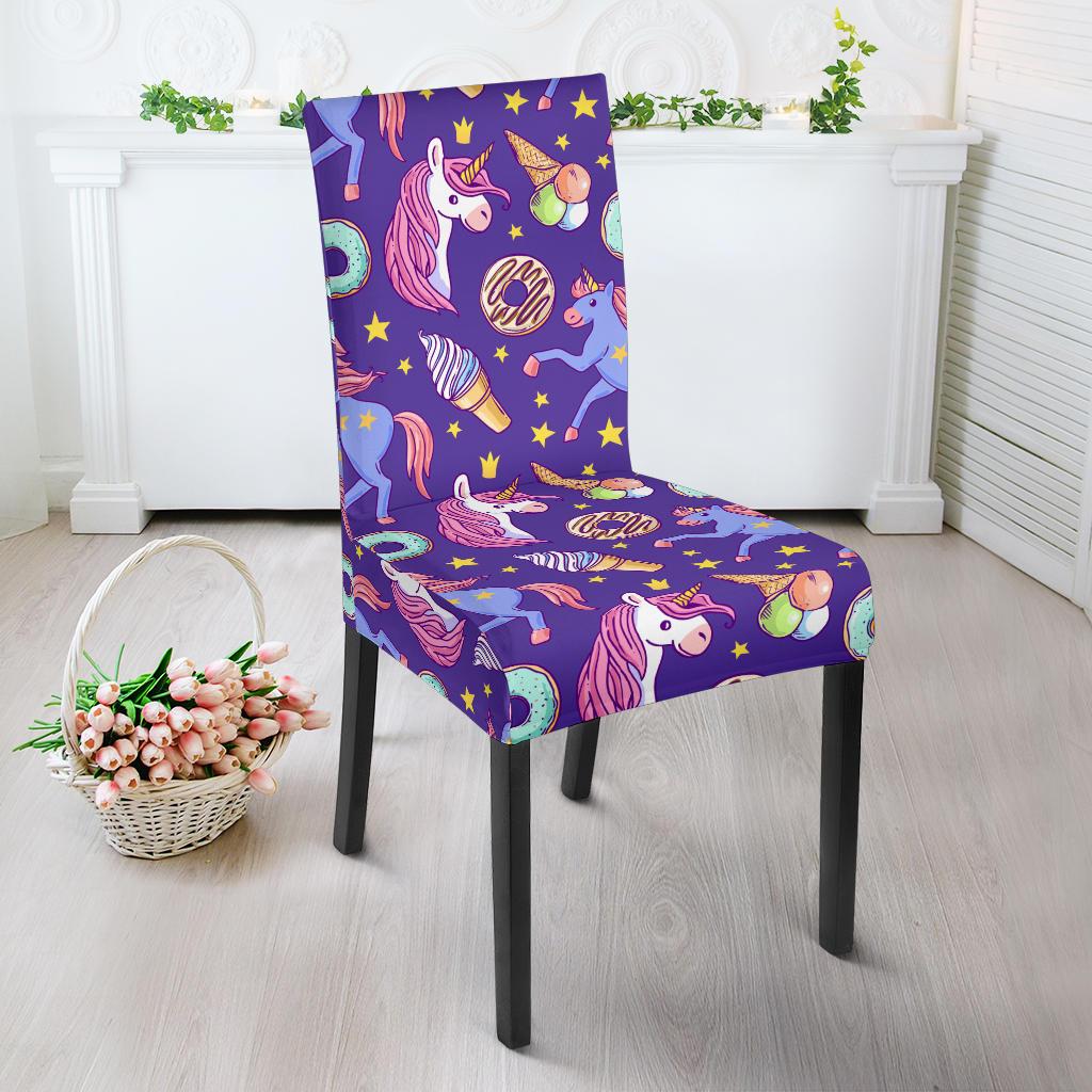 Unicorn Sweety Dining Chair Slipcover-JORJUNE.COM