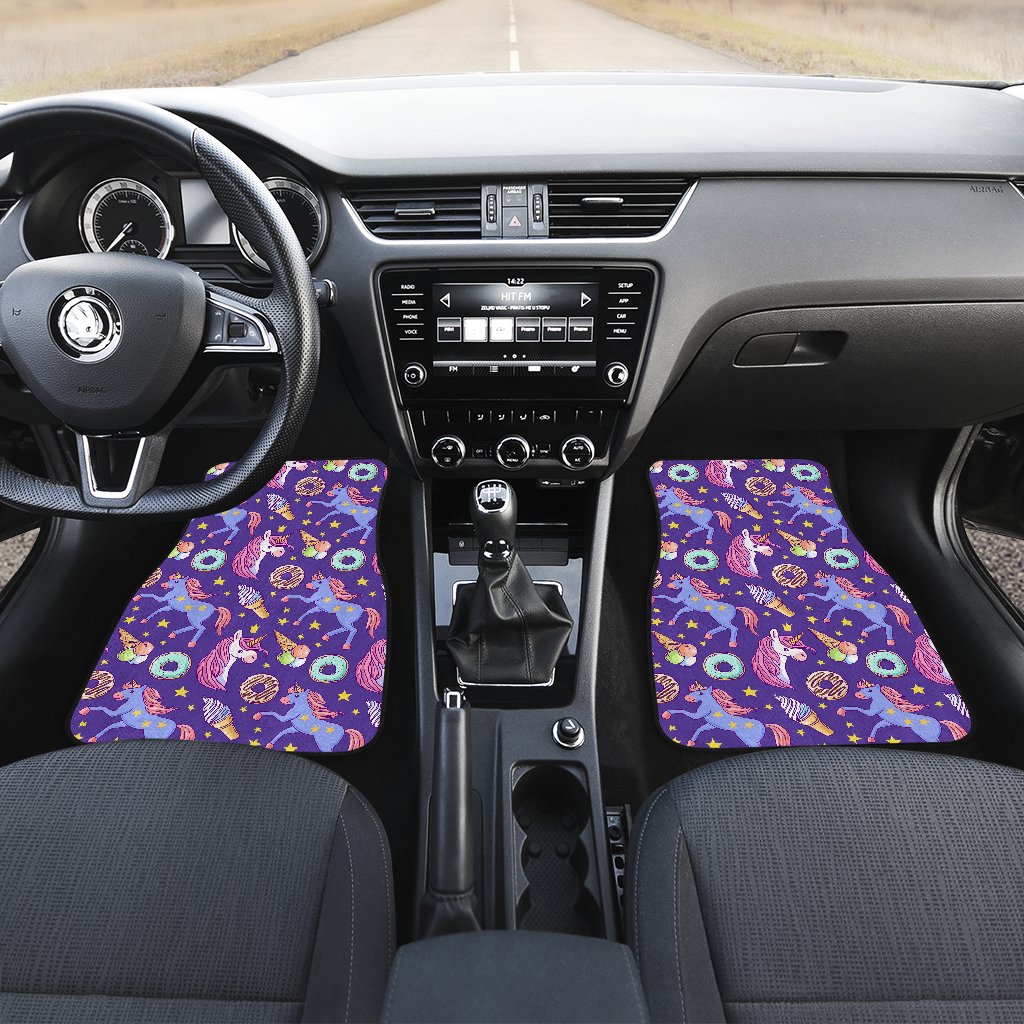 Unicorn Sweety Front and Back Car Floor Mats