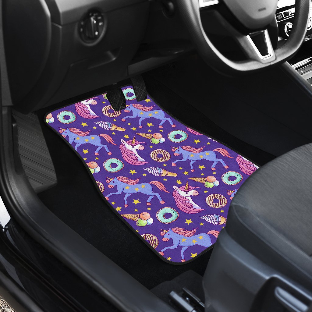 Unicorn Sweety Front and Back Car Floor Mats