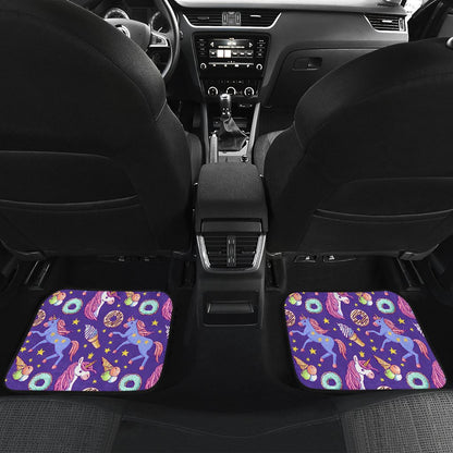 Unicorn Sweety Front and Back Car Floor Mats