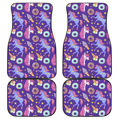 Unicorn Sweety Front and Back Car Floor Mats