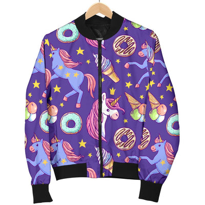 Unicorn Sweety Men Casual Bomber Jacket