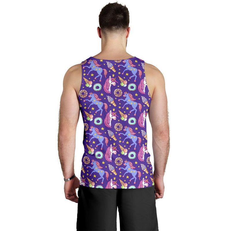 Unicorn Sweety Men Tank Top