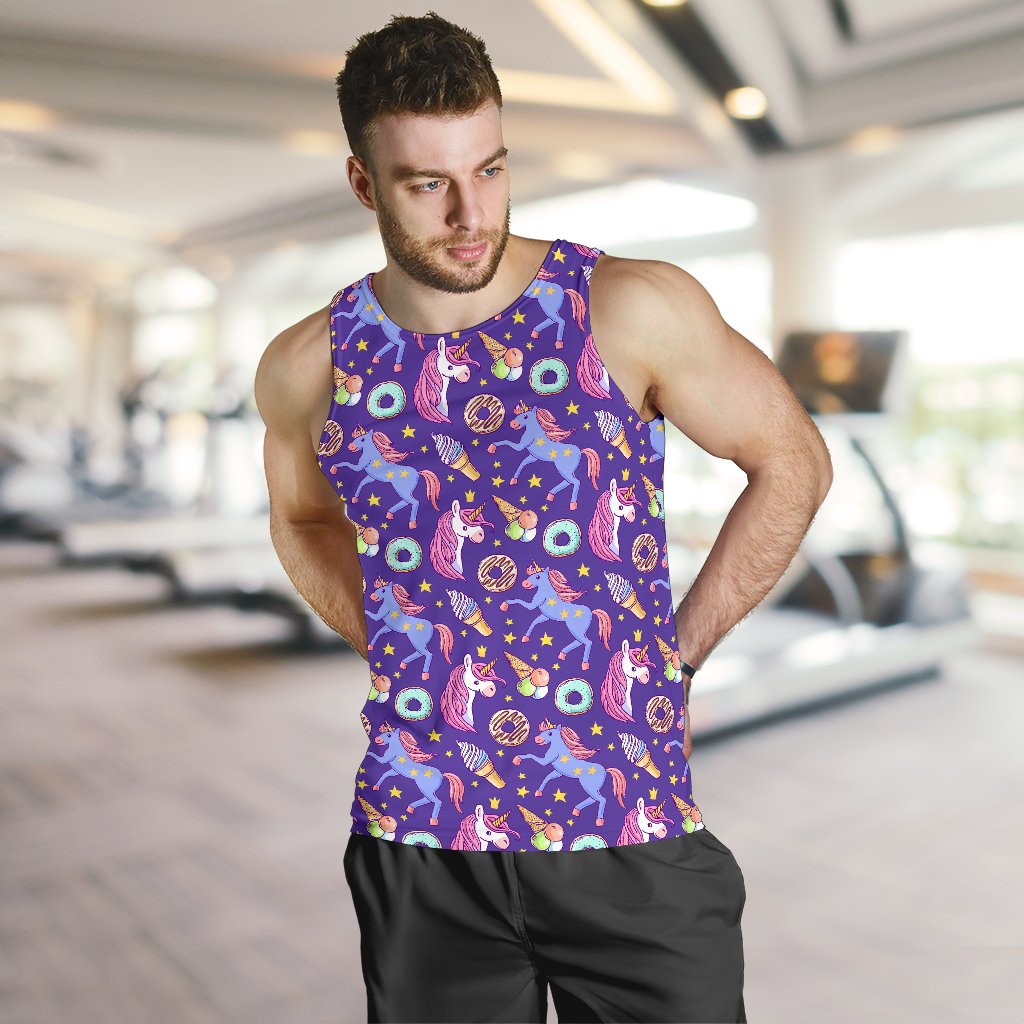 Unicorn Sweety Men Tank Top