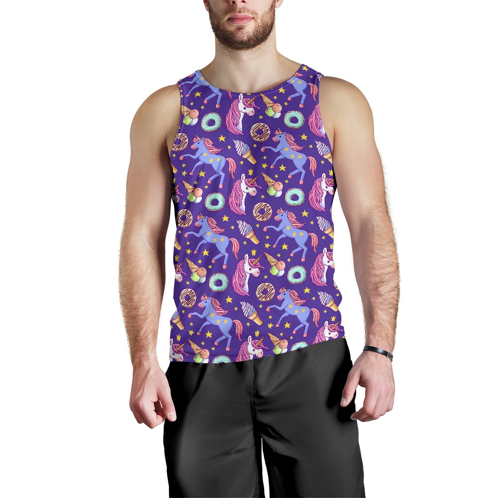 Unicorn Sweety Men Tank Top