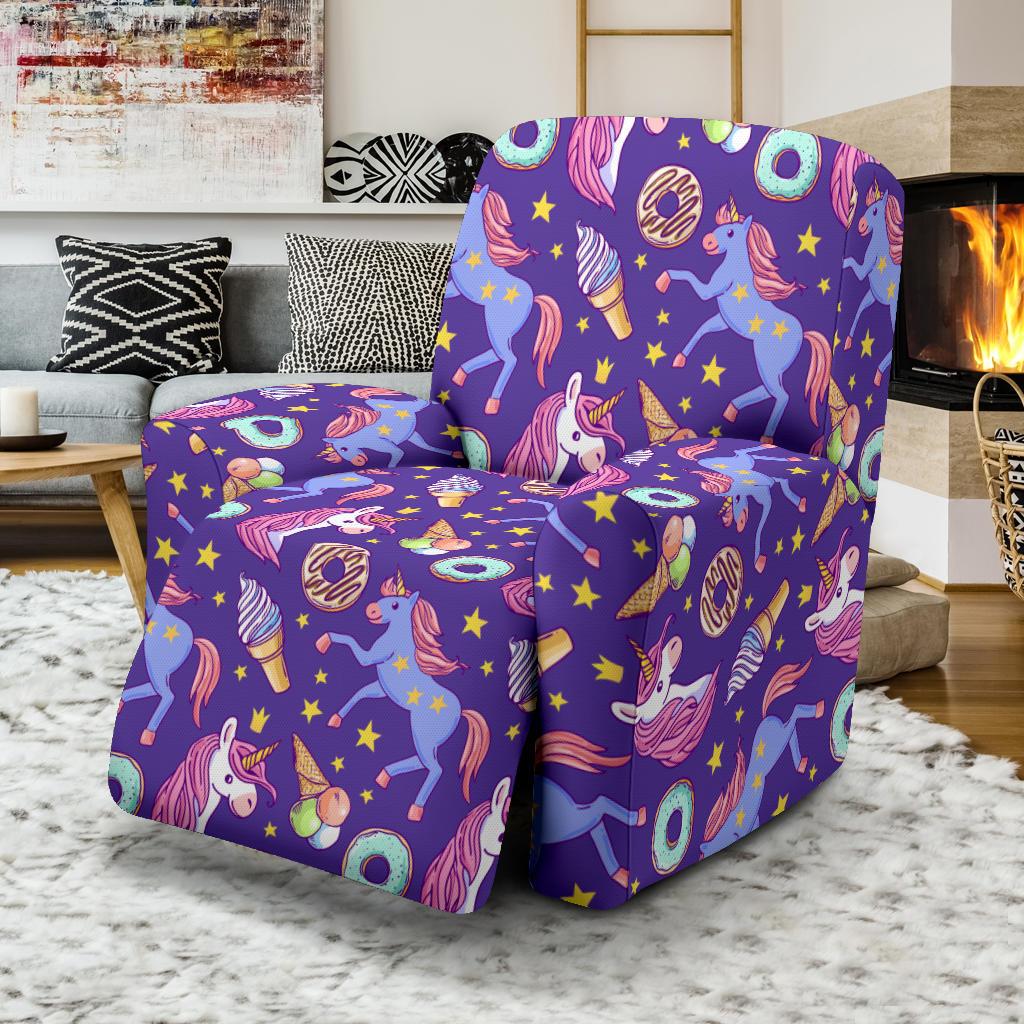Unicorn Sweety Recliner Slipcover-JORJUNE.COM