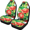 Vegan Salad Themed Design Print Universal Fit Car Seat Covers-JorJune