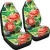 Vegan Salad Themed Design Print Universal Fit Car Seat Covers-JorJune